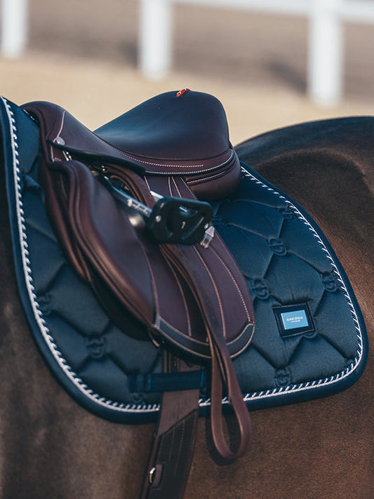 L'Élégance Springzadeldek - Middernachtblauw